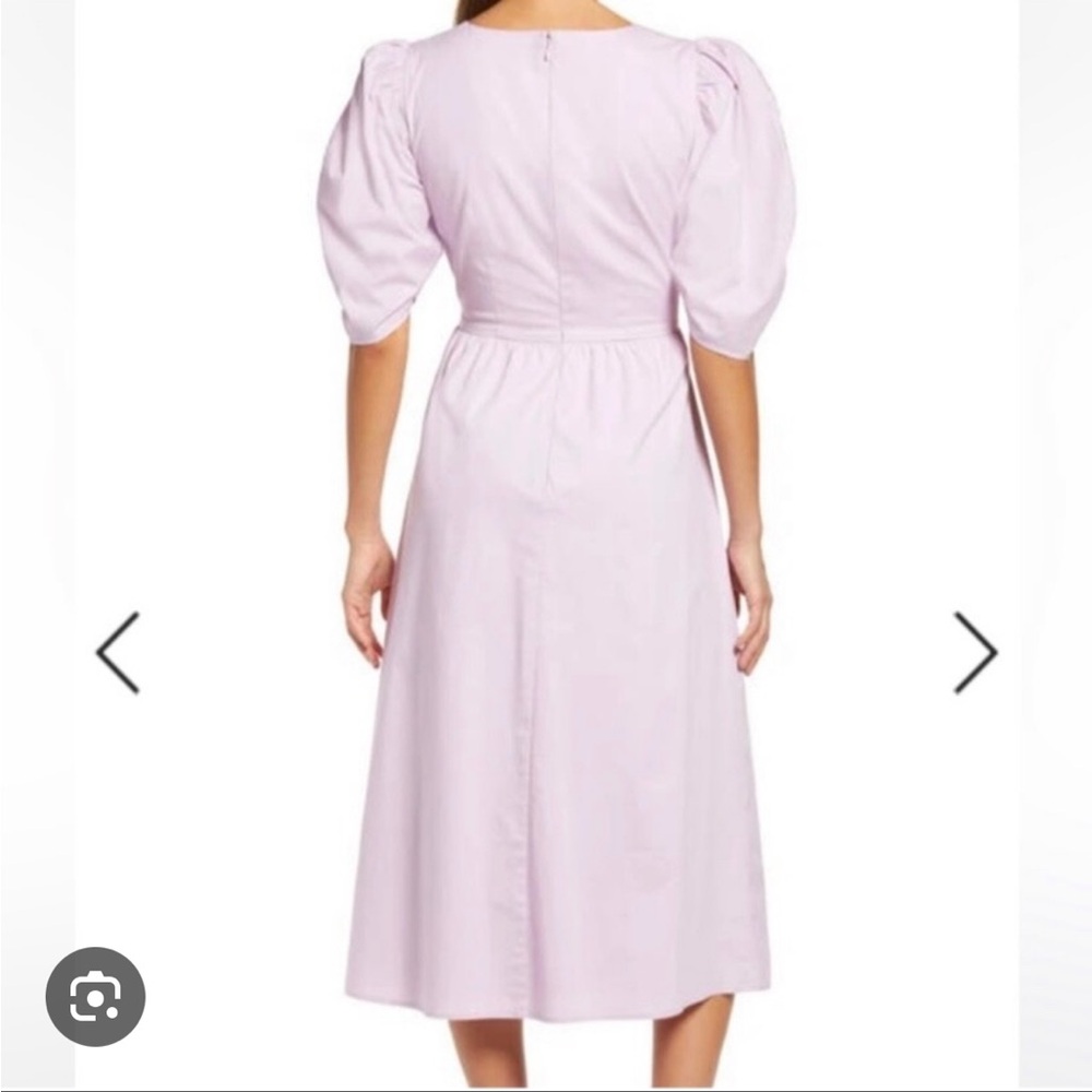 Wayf Light Purple Midi Dress - Picture 2 of 4